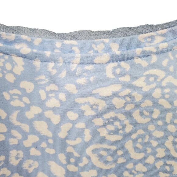 Zenergy Chicos 3 Size XL Top Sparkly Bead Lace Embellished Animal Print Stretch - Picture 12 of 12